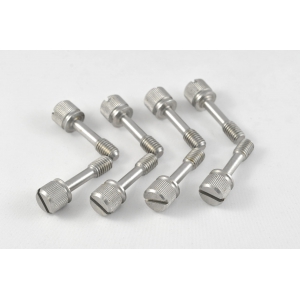 Stainless steel knurled non-release screw GB839